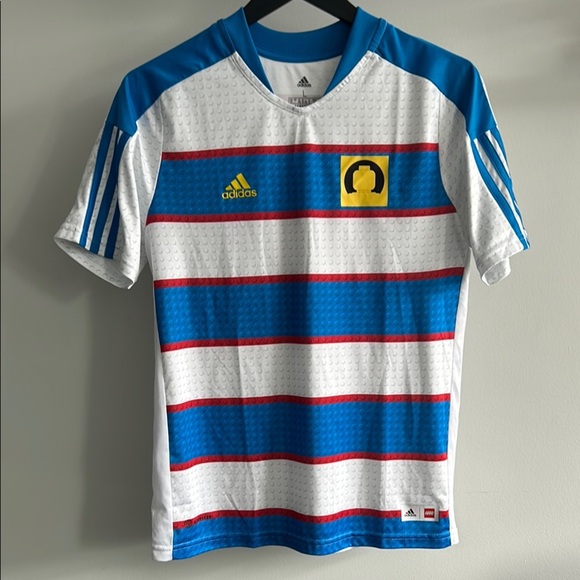 adidas X Lego ® Herren Tiro Home Jersey Trikot Fußball Freizeit Sport Shirt - Picture 2 of 7